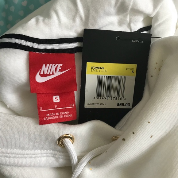 Nike Women’s Rally Funnel-Neck Hoodie - Picture 3 of 3